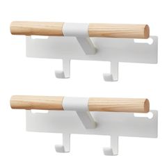 heizi ランドセル リュック ハンガー カバン掛け フック デスク 壁 ラック 服 バッグ 収納 (ホワイト２個セット) [ホワイト２個セット]