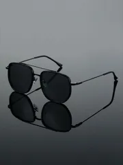 アクセサリー メンズ アイアクセサリー 1個 メタルパイロットフレーム 先進的センス ユニークなダブルビームデザイン ビンテージエレガントサングラス 基本秋冬ファッションメガネ ドライビング・釣り・ストリートスナッ