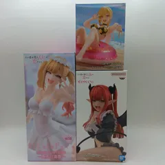 【未開封】喜多川海夢 フィギュア 3体セット まとめ売り その着せ替え人形は恋をする 着せ恋 フリュー バンプレスト BiCute Pure ESPRESTO Aqua Float Girls リズ 水着 浮き輪 C-5-3