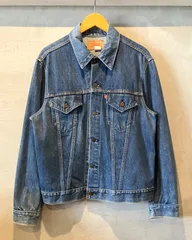 60〜70‘s Levi’s70505-Denim Jacket-Made in U.S.A. リーバイス デニムジャケット トラッカージャケット アメリカ製 ケアタグ付き ボタン裏526