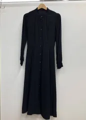 BLUE LABEL CREST BRIDGE ブルーレーベル クレスブリッジ 長袖ワンピース ネイビーブルー サイズ38