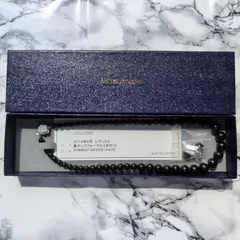 黒珊瑚　ネックレス　イヤリング　ブラック