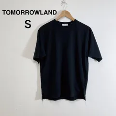 TOMORROWLAND コットンTシャツ ブラック 無地 半袖 日本製 Basic Cotton Tee Black Made in Japan Sのサムネイル