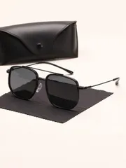 アクセサリー メンズ アイアクセサリー 1個 メタルアビエイターフレーム、ユニークなダブルビームデザイン、レトロエレガント、ベーシックファッションスタイル、ユニセックス、ドライビング、釣り、街歩き用、すべての顔型に