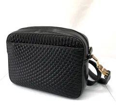 BALLY バリー ショルダーバッグ レザー MADE IN ITALY ブラック