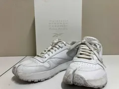 REEBOK Maison Margiela PROJECT 0 CL US9 27cm クラシックレザータビ H04865 足袋スニーカー 白 ホワイト