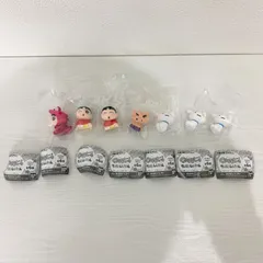 ほぺむにゅ！クレヨンしんちゃん  セット しんちゃん2 ワニ山さんしんちゃん1 シロ3 ぶりぶりざえもん1