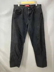パンツ 34 Supreme Baggy Jean Washed Black 2026年最新】supreme baggy jean 