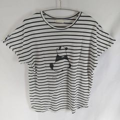 y's for living ボーダーtシャツ リトルミイ ムーミン ゆったり - メルカリ