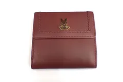 ▲わちふぃーるど ダヤン 折りたたみ財布▲ボルドー