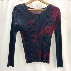 希少❣️PLEATS PLEASE お洒落な長袖 ハイネックトップス - メルカリ