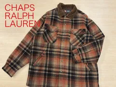CHAPS RALPH LAUREN チャップスラルフローレン フランネルジャケット メンズM kumade256_R80401