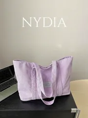 バッグ レディース トートバッグ コーデュロイシンプル 無地 トートバッグ 通学用