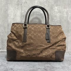COACH コーチ シグネチャーハンドバックトートバッグ 肩掛け F15146