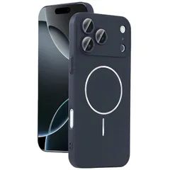 【新品】 YUZOR 「極薄」 iPhone 17 Pro Max ケース 超薄型 Magsafe対応 いphone17ProMax ケース レンズを完全に覆う一体型設計 ストラップホール付き アイフォン アイホン (iPhone17ProMax 黒) CB-