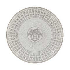 超美品】エルメス モザイク24 デザートプレート 21cm ゴールド 5M28 