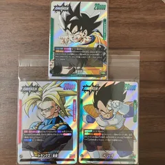 孫悟空 ベジータ トランクス リーダーカード まとめ ドラゴンボール フュージョンワールド K