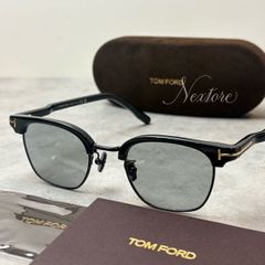 美品】トムブラウン サングラス トリコロール TB-806 ブルーレンズ 
