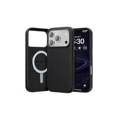 【新品】 SURPHY iPhone 17 Pro Max 用ケース レザー MagSafe対応，6.9インチ対応(2025) スマホケース iphone 17 Pro Max PUレザー マグネット搭載 内側はマイクロファイバーが付く (ブラック) 0