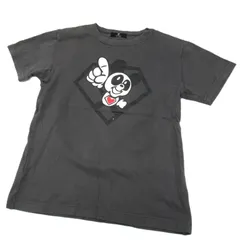 (K0415001)　SUPER LOVERS　スーパーラヴァーズ　プリントTシャツ　Y2K　平成　半袖　グレー　Mのサムネイル