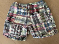 ポロラルフローレン パッチワーク マドラス 6インチ ショーツ S (30-31)