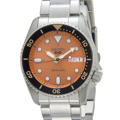 SEIKO 5 スポーツ 自動巻き腕時計 SRPC55J1 オレンジ 4R36 - メルカリ
