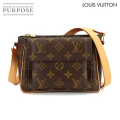 新品同様 ルイ ヴィトン LOUIS VUITTON モノグラム ヴィバシテ PM ショルダー バッグ ブラウン M51165 ゴールド 金具 Viva Cite 90318829