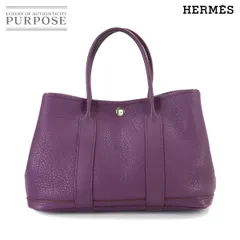 エルメス HERMES ガーデンパーティ TPM トート バッグ ネゴンダ カシス □O刻印 Garden Party TPM 90318870のサムネイル