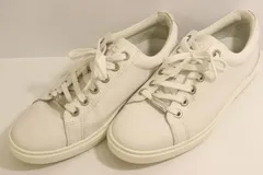 【中古】 JIMMY CHOO メンズスニーカー 41 スニーカー JIMMY CHOO 41 白 ホワイト スタッズ