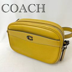 未使用 87734 COACH コーチ ミニショルダー シボ革 ショルダーバッグ 