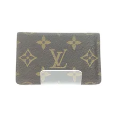 LOUIS VUITTON ルイヴィトン ユニセックス カードケース 名刺入れ モノグラム ポシェット カルト ヴィジット M56362 ブラウン