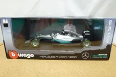 開封品 現状品 burago ブラーゴ ルイス ハミルトン Mercedes AMG F1 W07 Hybrid Petronas Lewis Hamilton 2016 1/18 Diecast Model Car by Bburagoのサムネイル