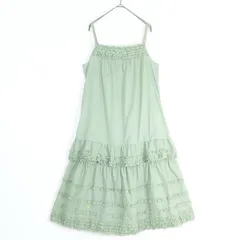 【美品】ピンクハウス★ふんわりシルエットが可愛い♪ 2Way仕様チュニック・膝丈ワンピース 薄荷系z19578