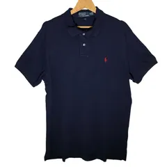 Polo by Ralph Lauren ポロバイラルフローレン 90年代/90’s ヴィンテージ ポロシャツ 半袖 ポニー刺繡 China製 XLサイズ ネイビー