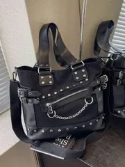 バッグ レディース ショルダーバッグ 2024年夏 リベット付き 大容量 トートバッグ レディースファッション メッセンジャーバッグ パーソナライズ ショルダーバッグ