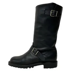 MargaretHowell(マーガレットハウエル) ブーツ 22 1/2 レディース 黒 レザー