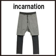 incarnation インカーネーション セミサルエルパンツ ストレッチ 