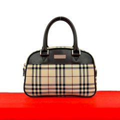 BURBERRY バーバリー ハンドバッグ ミニボストン ノバチェック