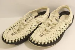 【中古】 KEEN レディースサンダル 24cm UNEEK KEEN 24cm 白 ホワイト
