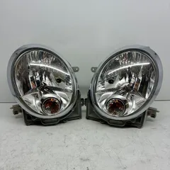 Y【コーティング済】ダイハツ L650S L660S ミラ ジーノ ヘッドライト ランプ レンズ 左右セット LR ハロゲン レベ付 KOITO 100-51772 P80416のサムネイル