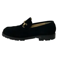 GUCCI(グッチ) ローファー 7 B レディース ホースビット 黒