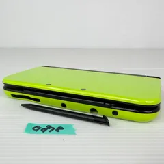 【G0778】Newニンテンドー3DS LL ライム×ブラック