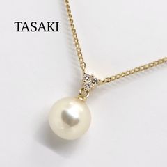 美品 TASAKI ネックレス K18 あこやパール ベビーパール - メルカリ