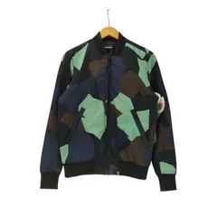 ディーゼル DIESEL 裏地キルティング オリジナル カモ 迷彩 MA-1 TYPE パデット ボンバー ジャケット メンズ  XS-Sのサムネイル