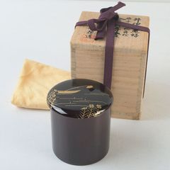 道場宗廣作 汐汲棗 金輪寺 薄茶器 茶道具 共箱 V1141 - メルカリ
