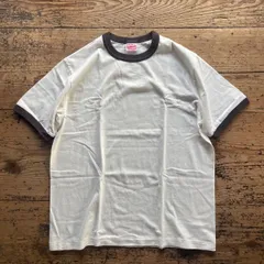 新品　26年春夏　新作 Healthknit　ヘルスニット　トンプキンス　リンガークルーネックTシャツ　オフ/ヴィンテージブラック　男女共用　メンズ　レディース　ヴィンテージ　復刻　古着　お洒落　希少　レア　プレゼントのサムネイル