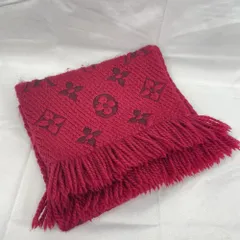 【中古】LOUIS VUITTON エシャルプ　ロゴマニア　マフラー　M72432[79]