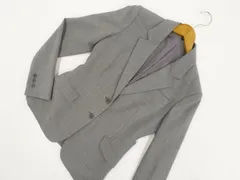 美品 セオリー theory 長袖 テーラードジャケット 4 グレー系  中古