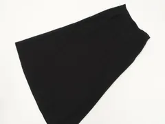 美品 ソニアリキエル SONIA RYKIEL ロング丈 タイトスカート 40 ブラック メール便可 中古