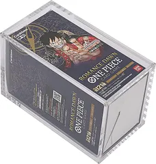 おもちゃの神様 BOXローダー シュリンク付きカードゲームボックスを収納できる マグネットローダー ワンピース・遊戯王 初期BOX対応 (透明,  ワンピース・遊戯王（初期）BOX対応)のサムネイル